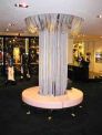 Agent Provocateur circular seating & chandelier