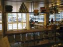 Barbican cafe shelving